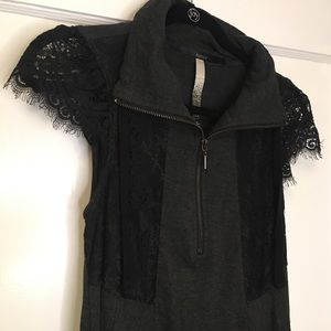 Kensie Lace Detail Dress